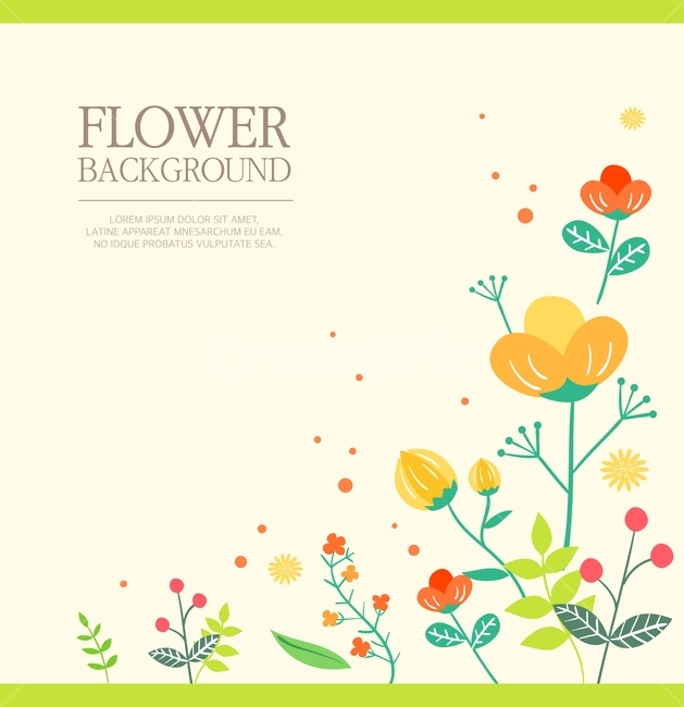 꽃,봄,프레임,표지,전단지,브로슈어,꽃,flower,그래픽,일러스트레이션,graphic,illustration