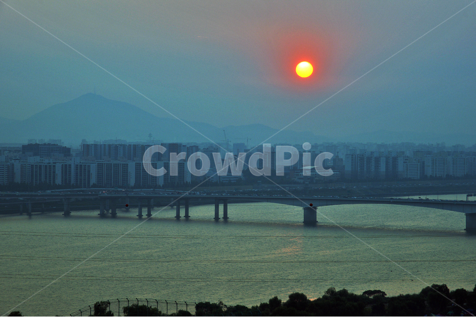 가양대교,일몰,석양,지는해,한강,한강다리,교량,도시,풍경,city,landscape,한국도시풍경,한국도시경관,korea cityscape
