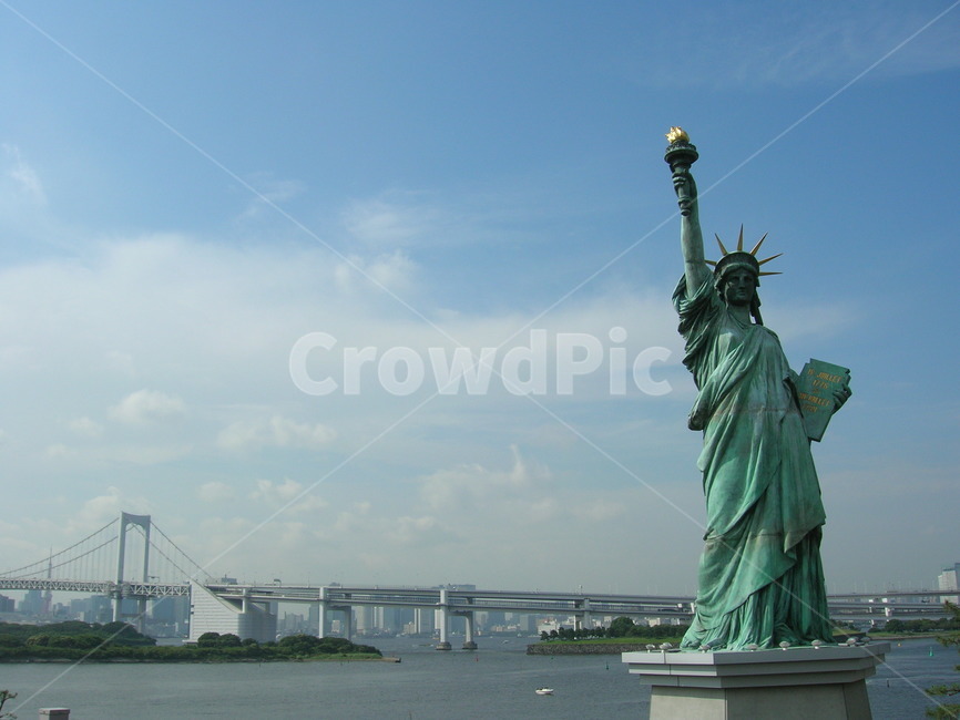 오다이바,조각,자유의여신상,statueofliberty,odaiba