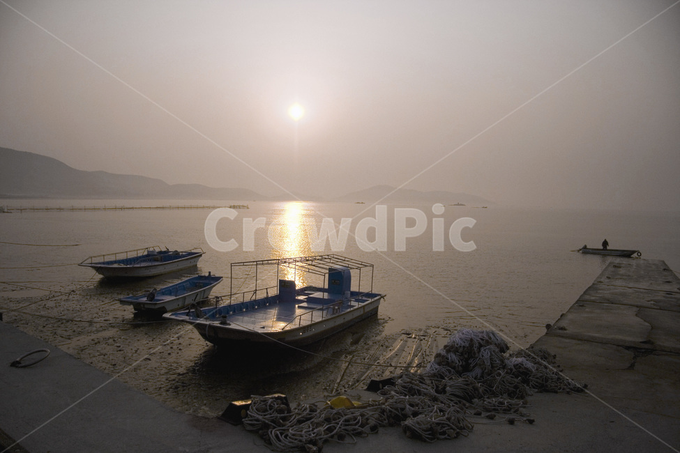 자연풍경,바다풍경,배,바다,일출,산업,industry,industrial,어업,fishery,fishing industry