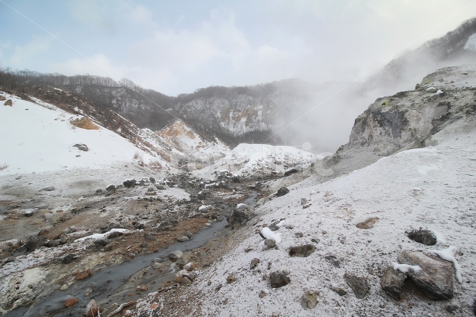 일본,훗카이도,노보리베츠,지옥계곡,유황천,유황,온천,랜드마크,landmark,landscape,풍경,japan,북해도,겨울,계절,winter,season,자연,풍경,nature,landscape,해외,외국,세계,foreign,oversea,world,세계자연풍경,해외자연풍경,외국자연풍경,world nature landscape,outdoors,옥외,mountain,산,ice,빙