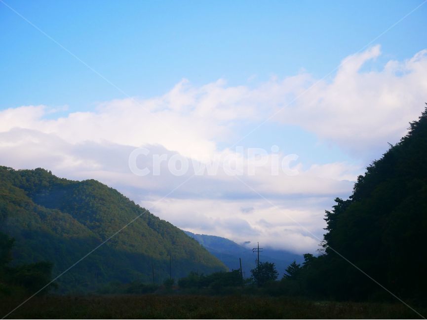 하늘,구름,산,풍경,색감,아침,감성,자연,풍경,nature,landscape,outdoors,옥외