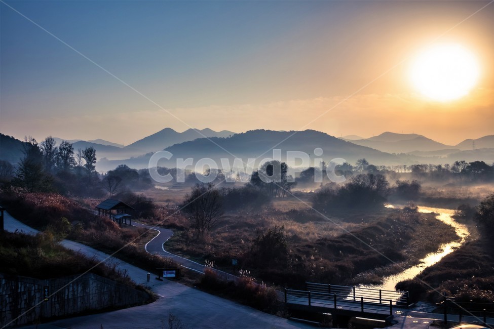 화포천,생태습지,습지,일출,아침,자연,한국자연풍경,산책로,한국자연경관,landscape,nature,자연,풍경,nature,landscape,한국자연풍경,한국자연경관,korea nature landscape,scenery,outdoors,옥외,경치