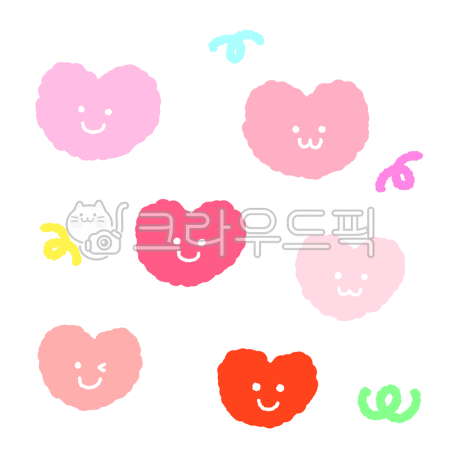 하트,다꾸,하트일러스트,하트모양,스마일,하트그림,사랑
