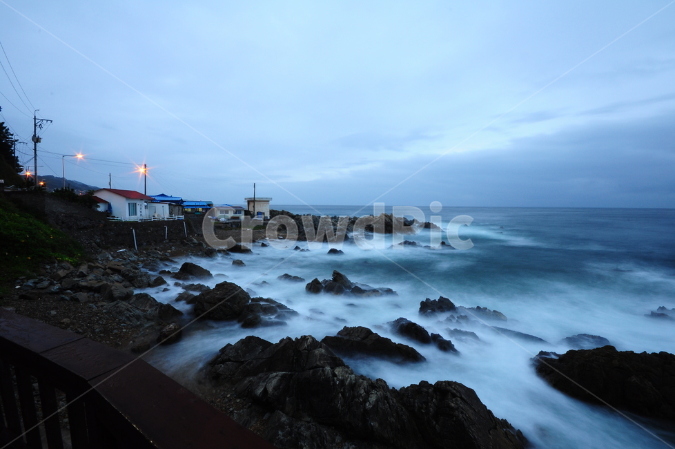 바다,흐린날,장노출,바위,파도,자연,풍경,nature,landscape,promontory,곶,building,건물
