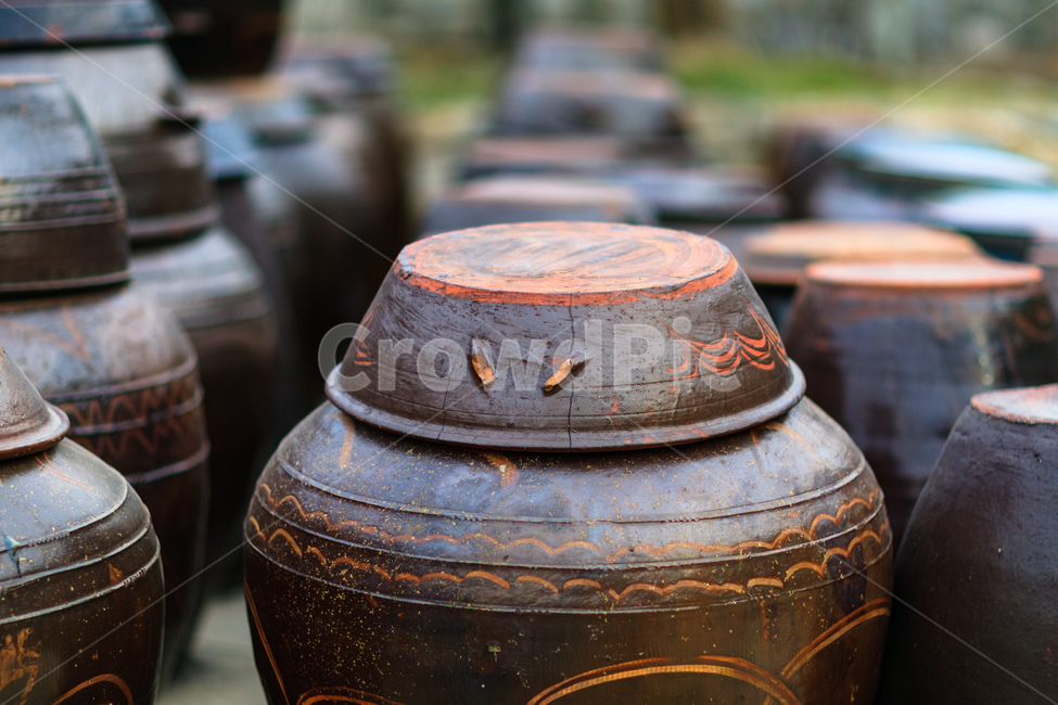 장독대,한옥마을,복고풍,전통적인,전통,한국전통,한국문화,korean traditional,korean culture