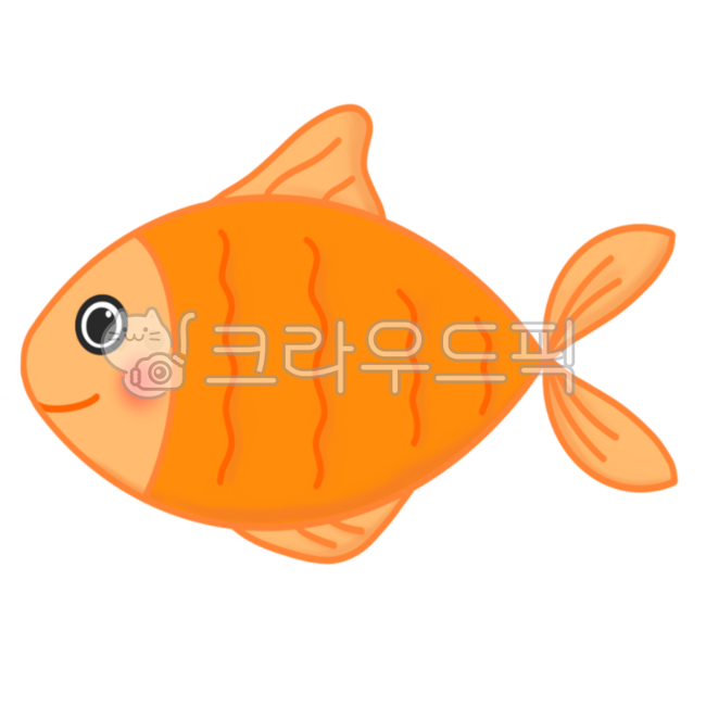 fish picture,fish illustration,fishillust,orange fish,sea animals,fish,cute fish,Sea animal illustration