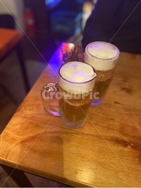맥주,치맥,거품,퇴근,회식