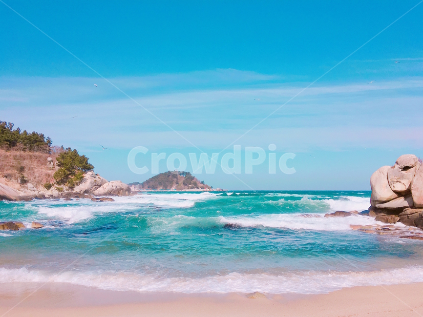 sea,바다,옥외,nature,자연,ocean,대양,water,물,해안선,곶,하늘,sky,자연,풍경,nature,landscape