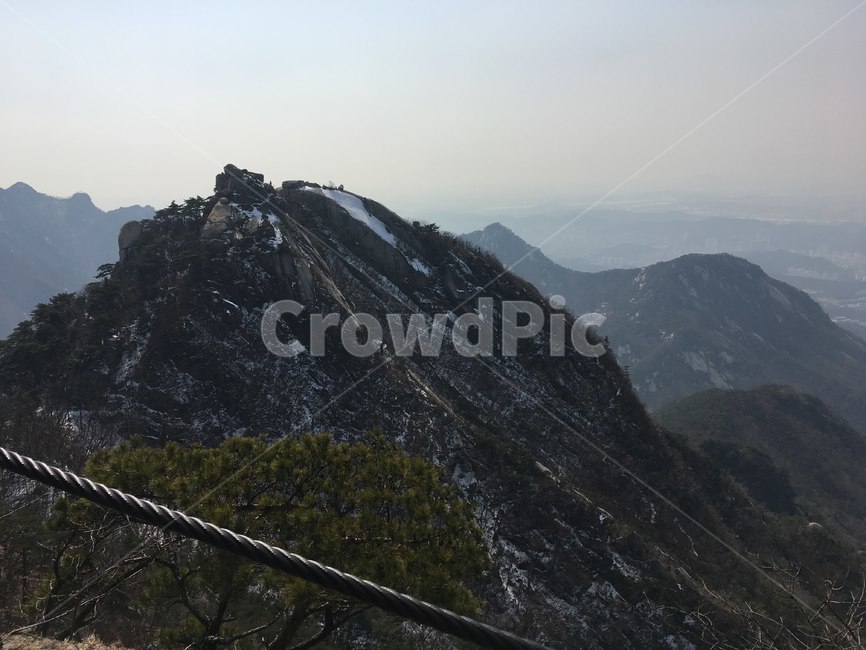 산,북한산,풍경,자연,하늘,경관