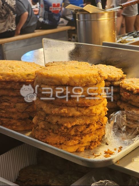 음식,food,빈대떡,녹두빈대떡,시장,부침개