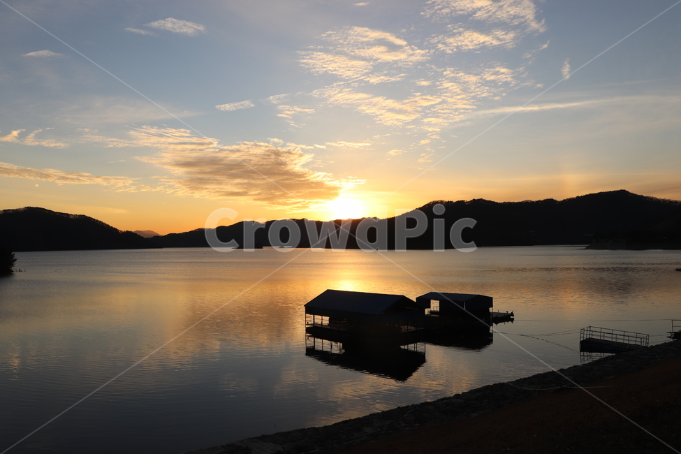 노을,호수,sunset,저수지,lake,풍경,river