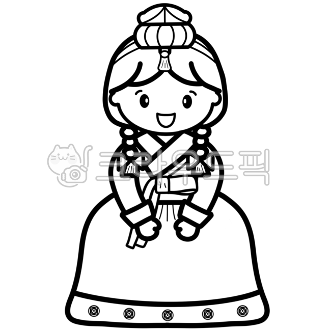 Womens Hanbok,Hanbok drawing,Hanbok design,Han bok,Childrens Hanbok,Daycare materials,Kindergarten materials,Thanksgiving,holiday,Hanbok illustration,new year