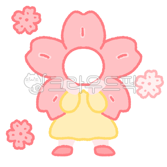 벛꽃,봄,꽃,벛꽃합성,봄합성,합성,얼굴합성,벛꽃얼굴합성,귀여운,어린이,여자아이,유치원,어린이집,프레임,일러스트,합성도안