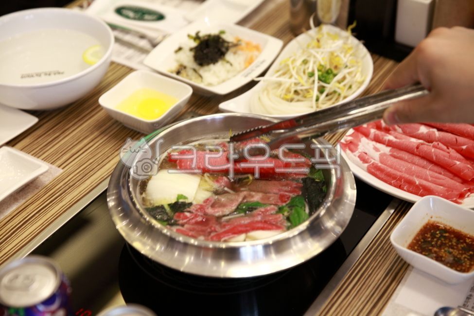 한우, 샤브, 샤브샤브, 샤부요리, 한우샤브, 사진,이미지,일러스트,캘리그라피 - 하니바람작가