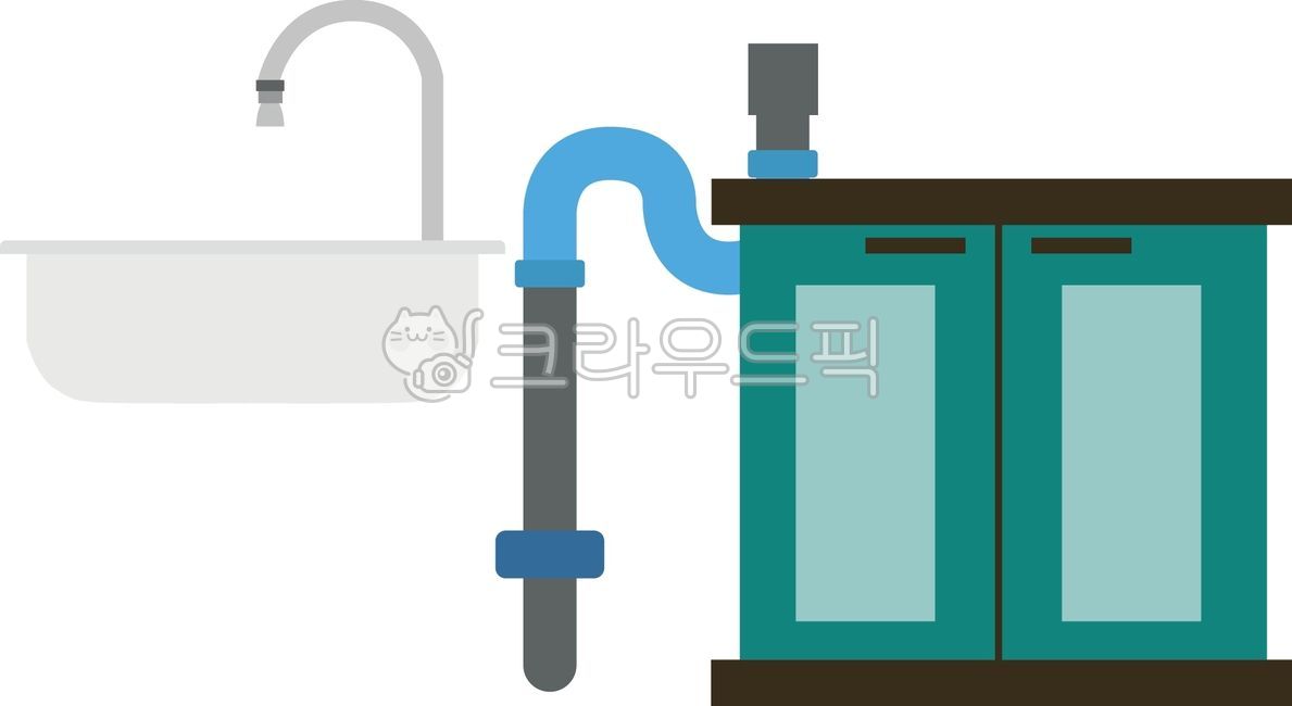 싱크대,하수도관,부엌,설거지,식기세척