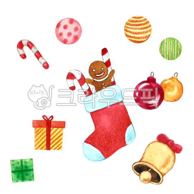 christmas picture,christmas socks,christmas decoration,socks,christmas,Christmas illustration,sock picture,christmas watercolor,bell painting,illustration,Watercolor,species watercolor,candy picture,decoration