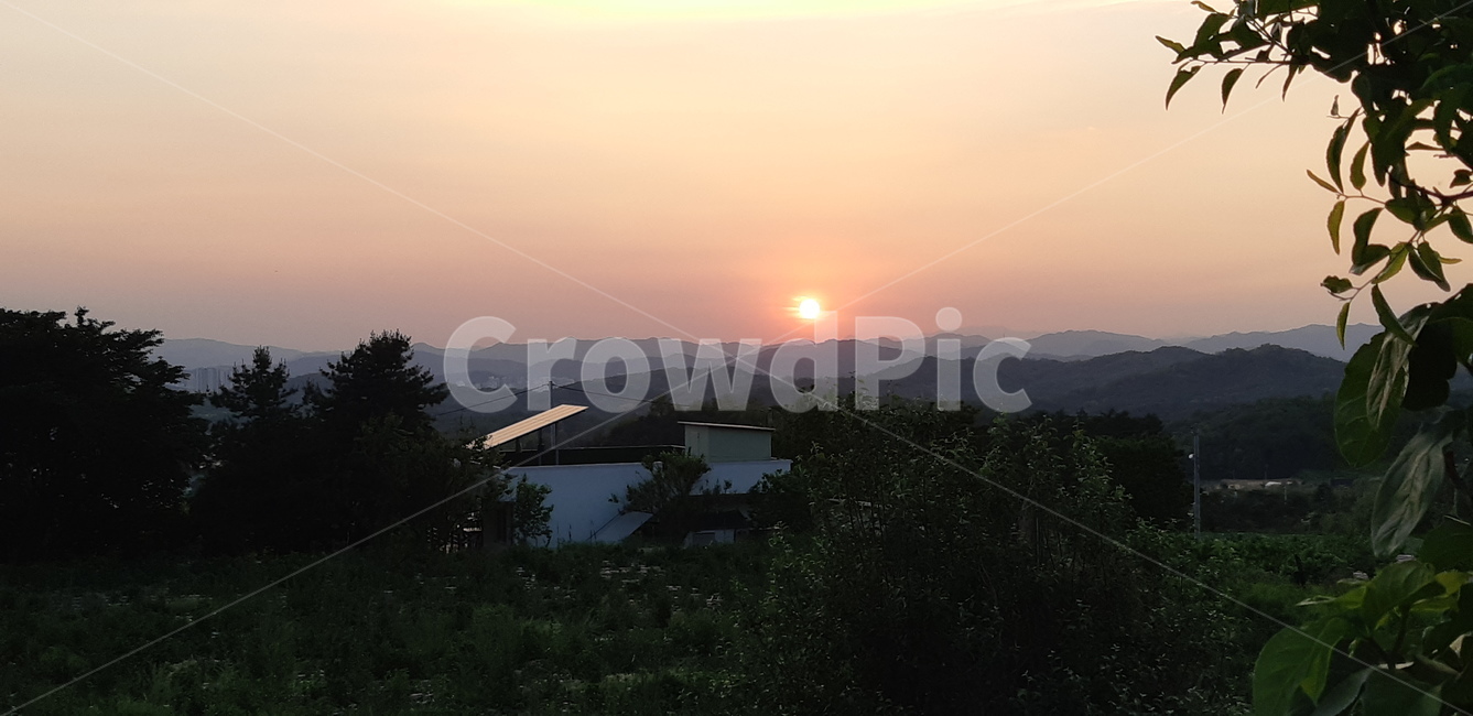 자연,하늘,붉은하늘,황혼,노을,outdoors,nature,dusk,redsky