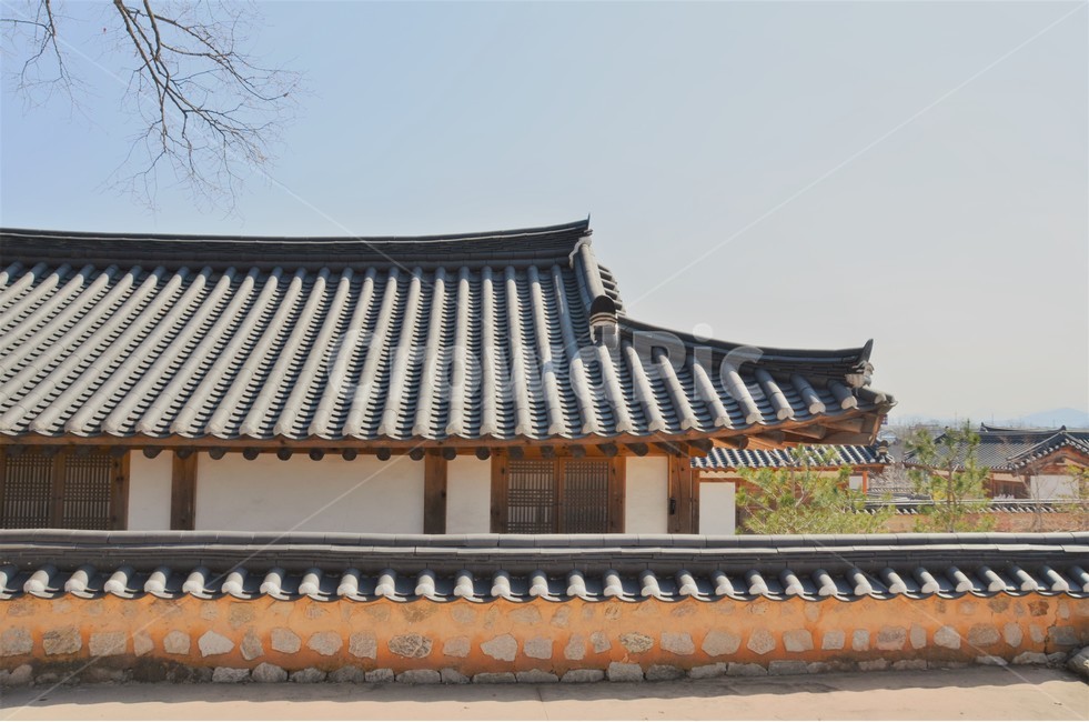 봄,한옥,경주,기와,마을,한국전통,한국문화,korean traditional,korean culture,건축물,건물외관,exterior,building,structure,architecture,construction