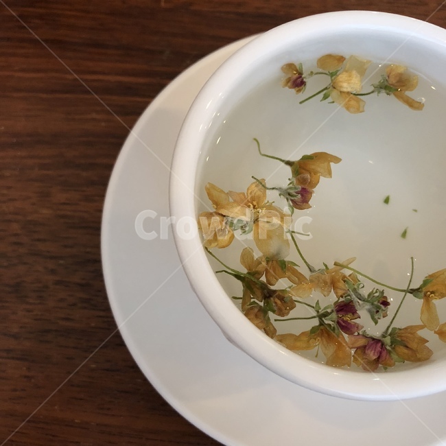 힐링,꽃차,테이블,커피잔,여유