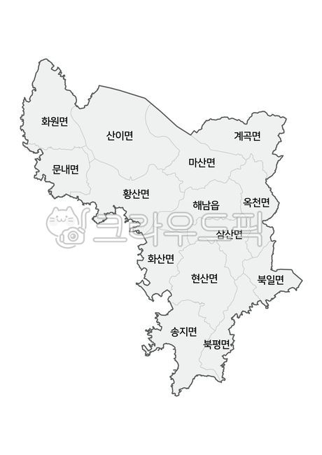 해남군행정지도,해남군,해남,전남해남군,해남군지도,한국지도,행정지도