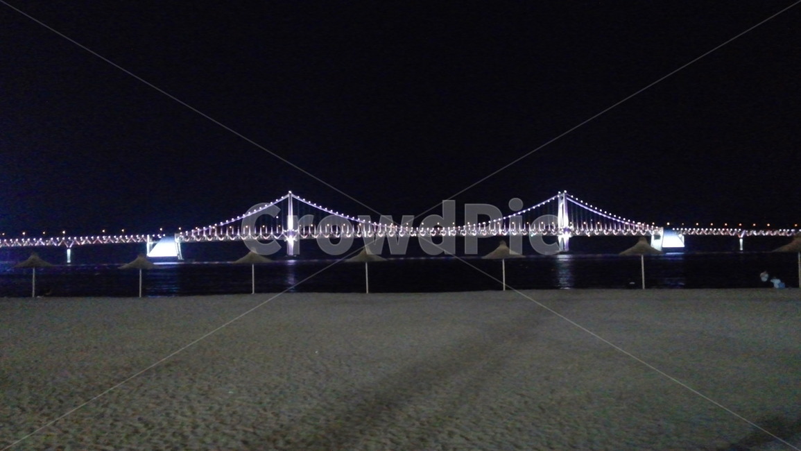 부산,광안리,광안대교,야경,광안대교야경