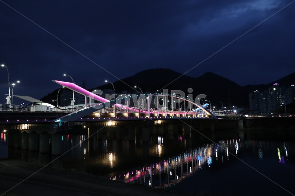 다리,bridge,밤,야경,불빛