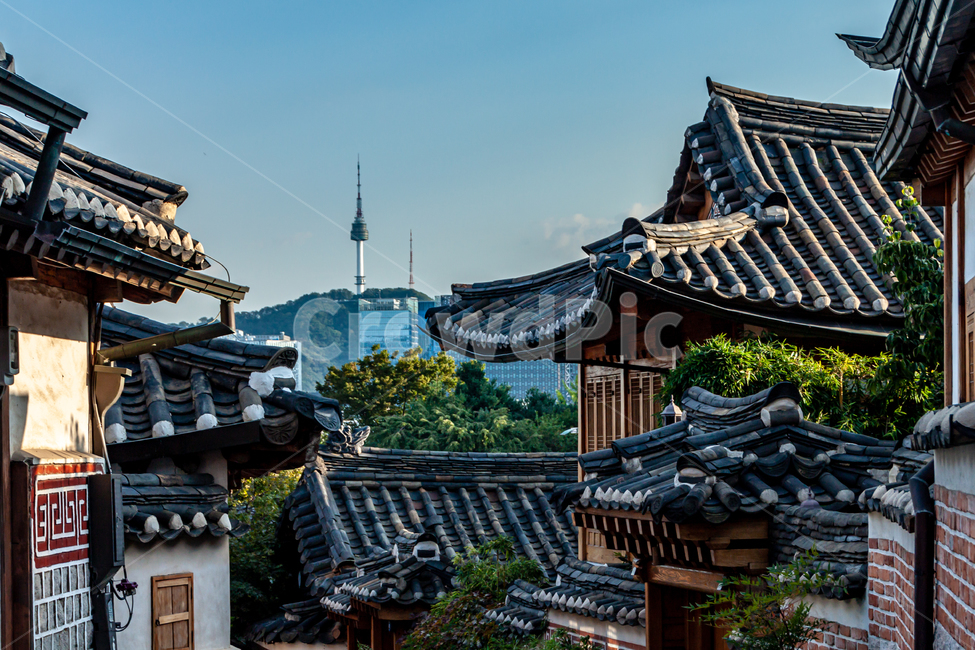 지붕,roof,한옥,남산타워,한옥지붕,문화마을