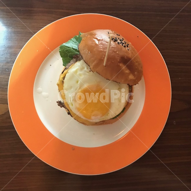 음식,수제버거,햄버거,계란,패스트푸드,burger,egg