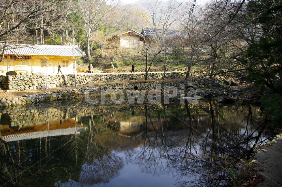 연못,겨울,전각,전통,나무,풍경,시골,마을,풍경,landscape,country,rural,town,사람들,대중,군중,other people,crowd