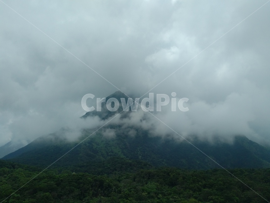 구름,산꼭대기,thetopofmountain,mountain,clouds,맑은공기,산속,높은산