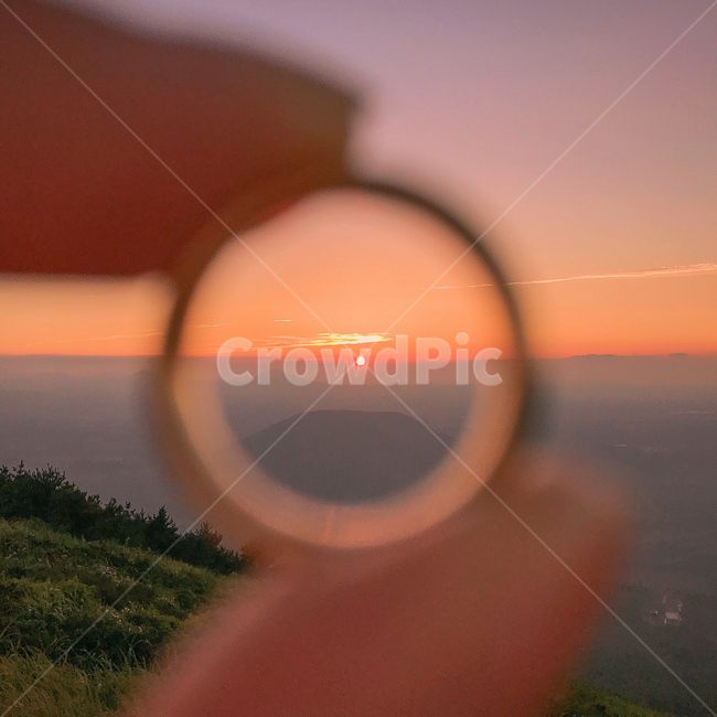 노을,오름,제주도오름,sunset,일몰,반지,감성,sensible,feeling,색깔,색상,색채,색감,color sense,color sensitivity,feeling of color