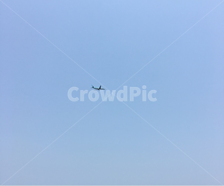 제주도,하늘,비행기,파란색,sky,교통,교통수단,traffic,transportation