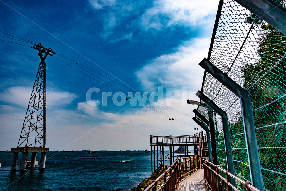 송도,케이블카,바다,하늘,sky,자연,풍경,nature,landscape,water,물,waterfront,워터 프론트