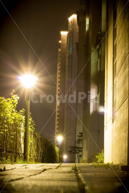 개미의눈높이,외로움,가로등,길목,골목길,야경,밤,풍경,nightscape,night,landscape,도시,city,한국도시풍경,한국도시경관,korea cityscape,light,빛,flare,플레어,path,통로,walkway,보도,pavement,포장,sidewalk