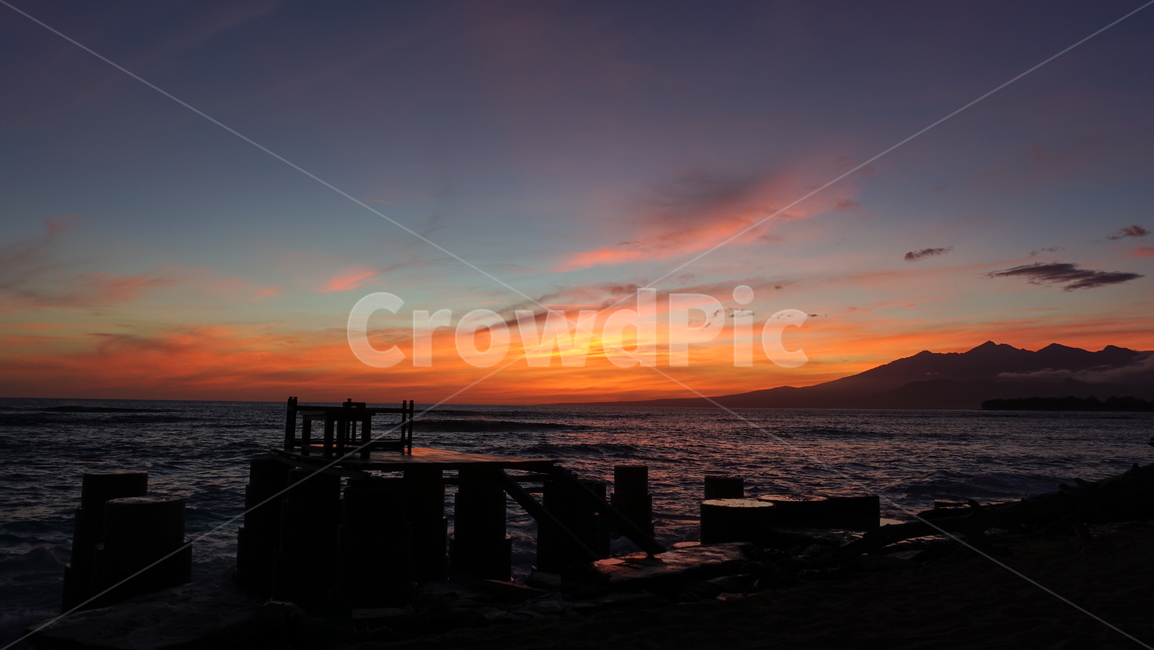자연,바다,하늘,sea,nature,sky,ocean,sunset,일출,dan,선셋,light,orange,red,오렌지,빨강,태평양