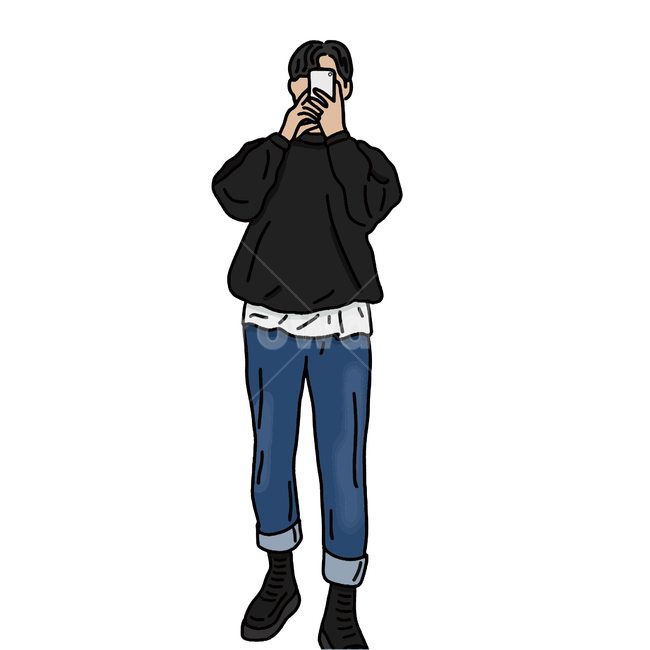 인물,캐릭터,셀카,훈남,일러스트,person,사람,standing,서있는,human,인간
