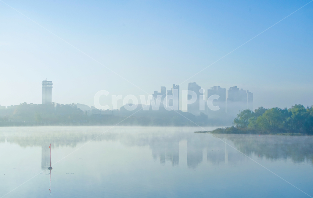 호수,저수지,계절,가을,안개,물안개,새벽,여명,도시,풍경,city,landscape,한국도시풍경,한국도시경관,korea cityscape,nature,자연,weather,날씨,outdoors,옥외,fog