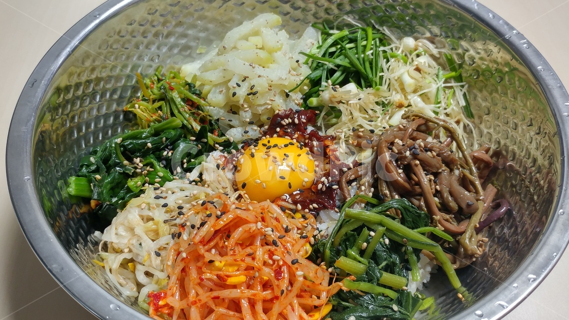 food,음식,비빔밥,나물,계란,고추장,양푼이,음식,식재료,요리,food,cook,meal,dishes,food reserves