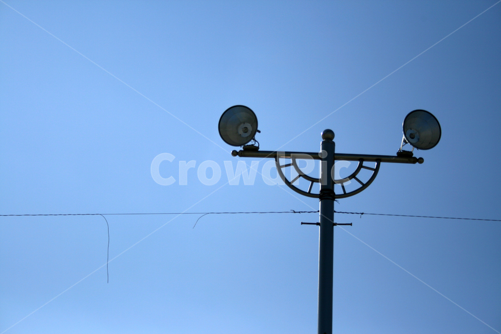 하늘,가로등,파란,blue,sky,사물,물건,오브젝트,thing,object,matter