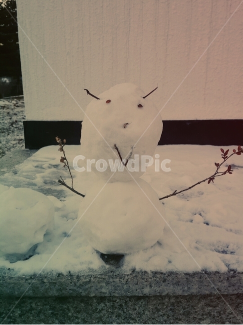 겨울,스마일,눈사람,귀여움,추운겨울,겨울,계절,winter,season