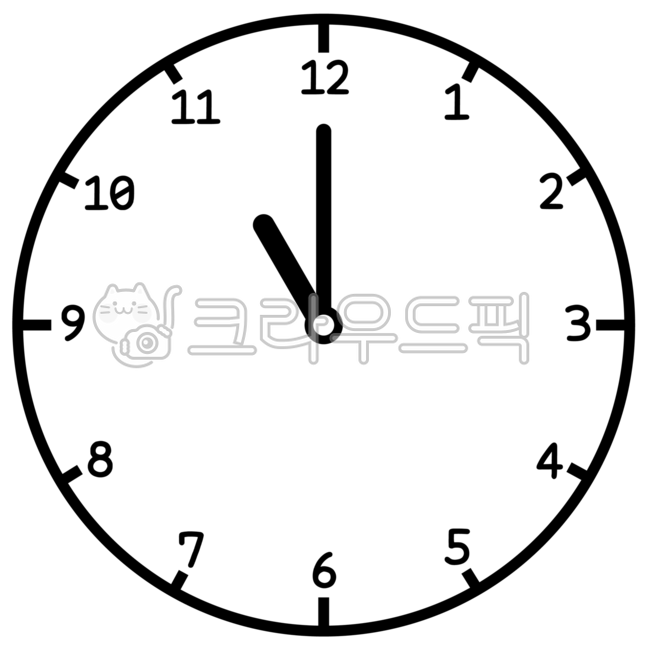 clock picture,analog clock,hour,11 oclock,study time,clock illustration,clock,Wall clock,eleven oclock,watch study
