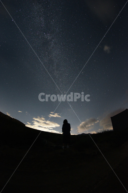 은하수,안반데기,친구,별,안반데기은하수,실루엣,야경,밀키웨이,milkyway,nature,자연,outdoors,옥외,human,인간