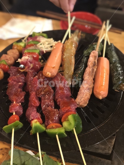 베트남,베트남음식,꼬치구이,육류,고기