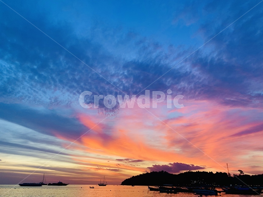 자연,야자수,바다,노을,여름,sunset,배경,sun,해,nature,자연,풍경,nature,landscape,outdoors,옥외