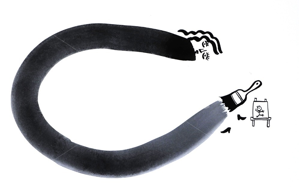 미술,수묵,그림,일러스트,화가
