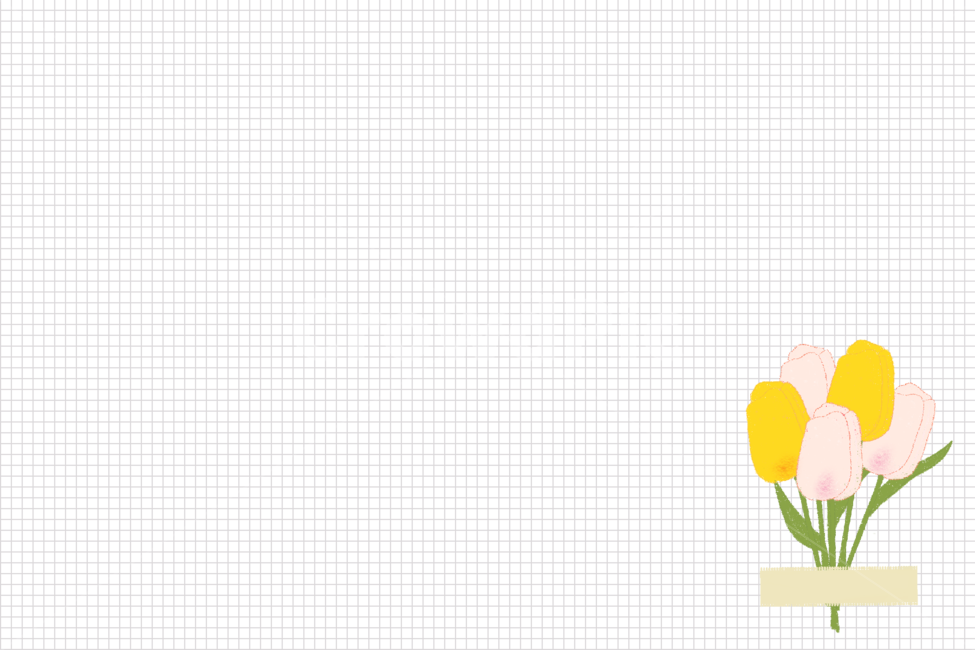 편지지,종이,노트,꽃,모눈종이
