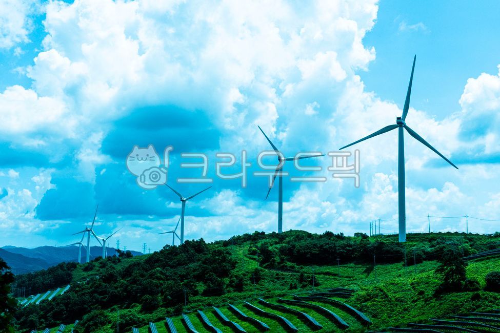 전라남도,전남영암,서광목장,풍력발전,풍력이미지