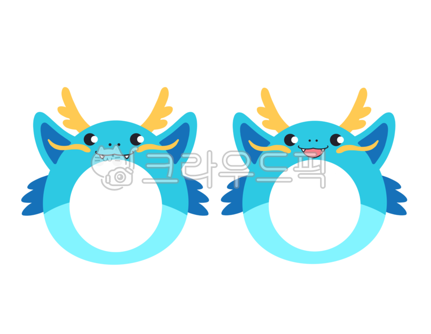 Daycare event,blue dragon character,blue dragon belt,Blue dragon illustration,Composite illustration,face composition,composite design,For little ones,New Year Illustration,Cheongryong face synthesis,Kindergarten event design,Face composite illustration,B
