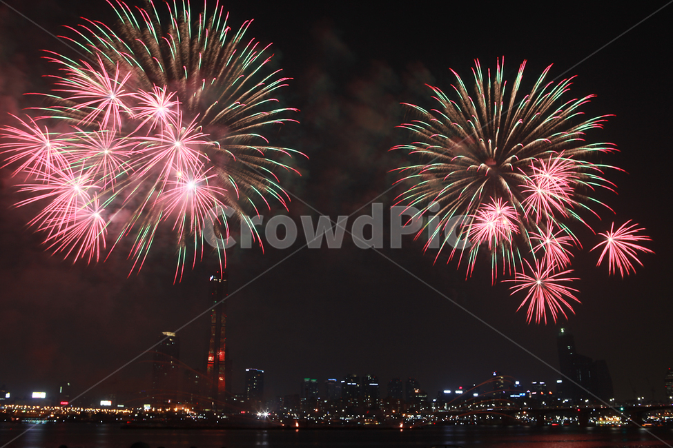 night view,Yeouido,Yeouido Fireworks,Fireworks,Han River